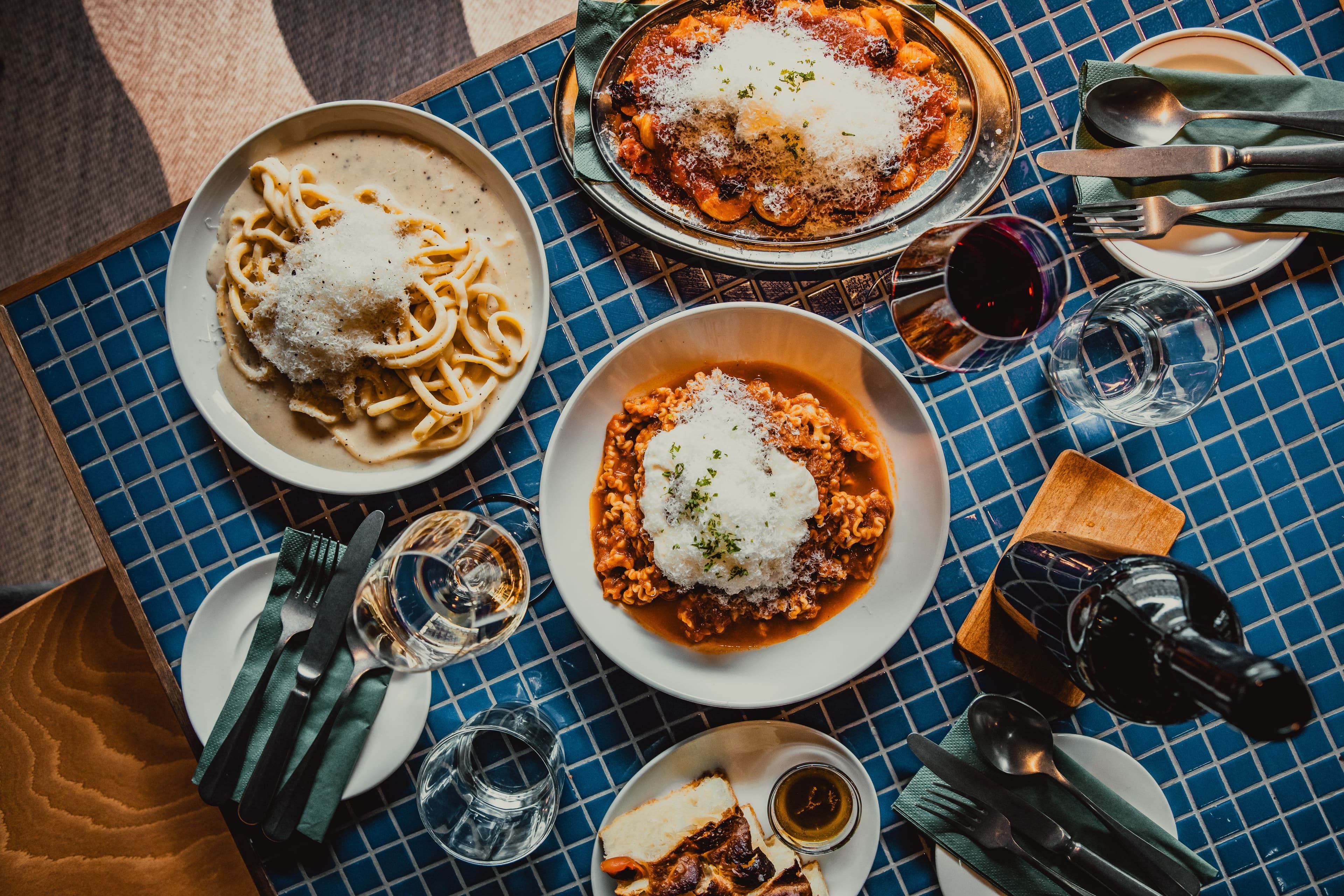 Food at Third Place Pasta Bar